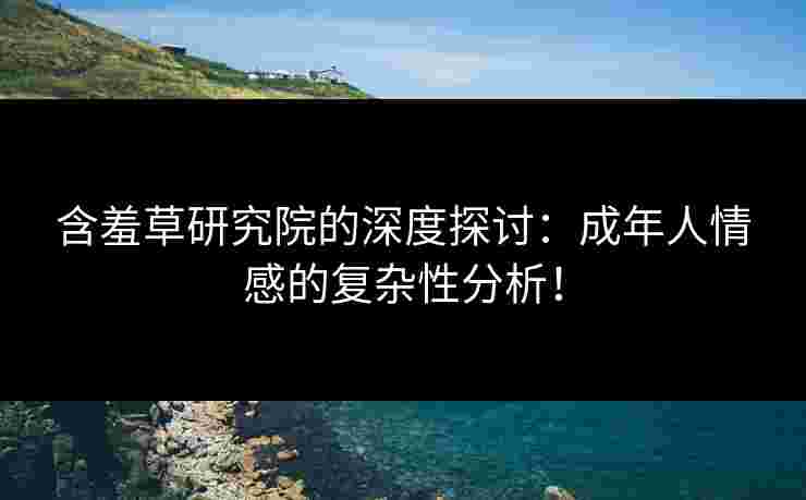 含羞草研究院的深度探讨：成年人情感的复杂性分析！